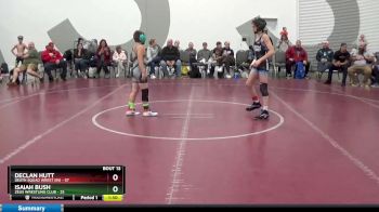 90 lbs Placement Matches (8 Team) - Isaiah Bush, Zeus Wrestling Club vs Declan Hutt, Death Squad Wrest (IN)