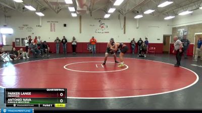 182 lbs Quarterfinal - Parker Lange, Mediapolis vs Antonio Nava, Dubuque Hempstead