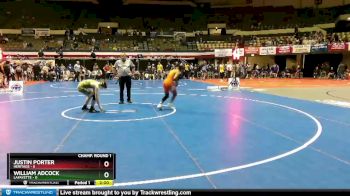 113 lbs Champ - Round 1 (16 Team) - Justin Porter, Heritage vs William Adcock, Lafayette