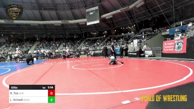 52 lbs Quarterfinal - Ren Tse, Greater Heights Wrestling vs Landyn Schadt, Big Game Wrestling Club