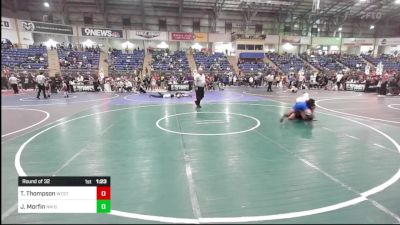 126 lbs Round Of 32 - Trey Thompson, Westlake vs Jayden Morfin, NM Bad Boyz