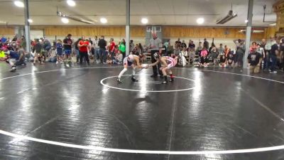 86 lbs Quarterfinal - Jason Isbell, Wysox vs Bryan Agulis, Stockton