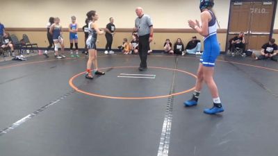 106 lbs Rr Rnd 6 - Reese Montgomery, Partner Trained Girls vs Caroline McClain, Phoenix Girls Blue