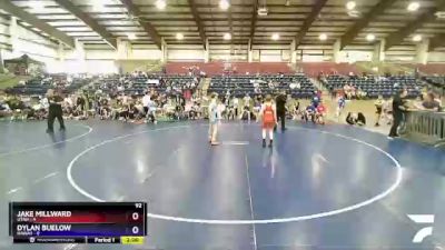 92 lbs Round 3 (6 Team) - Jake Millward, Utah vs Dylan Buelow, Hawaii