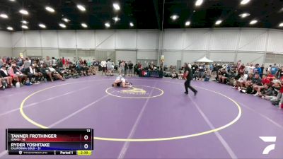 145 lbs Round 3 (8 Team) - Tanner Frothinger, Idaho vs Ryder Yoshitake, California Gold