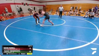 175 lbs Round 1 (6 Team) - Tommy Messersmith, Kansas Bronze vs Kevin Farrell, Marauder Wrestling Club