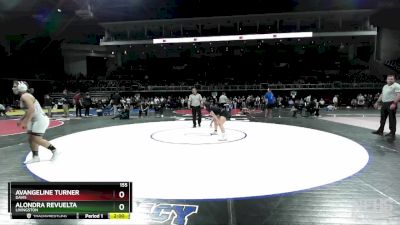 155 lbs Semifinal - Avangeline Turner, Davis vs Alondra Revuelta, Livingston