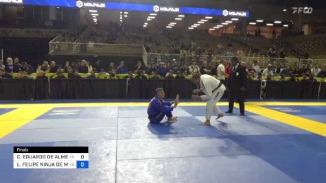 CARLOS EDUARDO DE ALMEIDA GONCAL vs LUIS FELIPE NINJA DE MORAES PINT 2024 Pan Jiu Jitsu IBJJF Championship