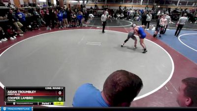 138 lbs Cons. Round 3 - Cooper Lambro, Tahoma vs Aidan Troumbley, Priest River