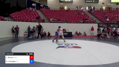 72 kg Cons 8 #1 - Lizzie Shunn, Sanderson Wrestling Academy vs Nile Jernigan, California