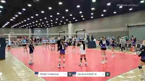PSVBC 14 National vs Carolina ROGUE 14 - 2022 JVA World Challenge presented by Nike - Expo Only
