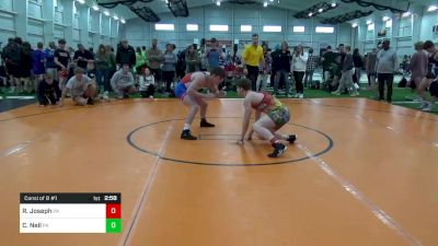 E-139 lbs Consi Of 8 #1 - Ryder Joseph, PA vs Cole Neil, PA