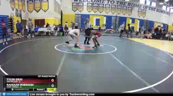 106 lbs Finals (2 Team) - Rahsaan Robinson, Miami Vikings vs Tyler Gray, Wellington