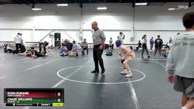 100 lbs Round 7 (8 Team) - Chase Williams, Kraken vs Evan Durand, Terps Xtreme