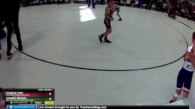 16 lbs Cons. Round 1 - Tanner Brown, Palmyra Youth Wrestling Club vs Charlie Stec, Valentine Wrestling Club