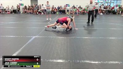 110 lbs Round 1 (6 Team) - Wyatt Martin, Elite Misfits vs Jack Cherry, Finger Lakes Elite