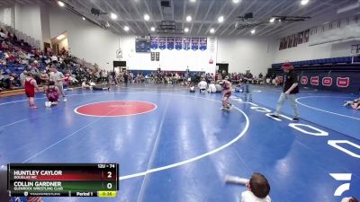 74 lbs Cons. Round 1 - Collin Gardner, Glenrock Wrestling Club vs Huntley Caylor, Douglas WC