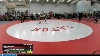 120 lbs Cons. Round 5 - Coletta Homick-Montiel, Coronado vs Bettie Rains, Legacy