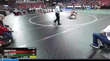 D2-145 lbs Cons. Round 1 - Mason Tylee, Amery vs Luke Kramer, Prairie Du Chien