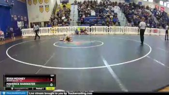 120 lbs Finals (8 Team) - Maverick Rainwater, Clay vs Ryan Mooney, Jensen Beach