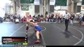 120 lbs Finals (2 Team) - Jax Forrest, Dynasty Death Row vs Blake Cancel, Team Ohio