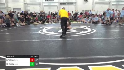 140 lbs Pools - Brooklyn Whited, NE United (OH) vs Madilynn Riddle, Swag Sisters