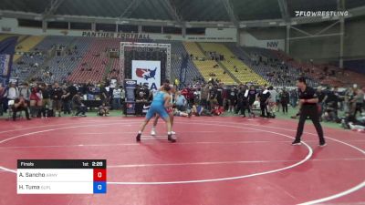 67 kg Final - Alejandro Sancho, Army (WCAP) vs Hayden Tuma, Suples Wrestling Club