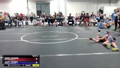 55 lbs Round 4 (6 Team) - Vaira Connor, Mat Assassins vs Jacey Massey, Finger Lakes Elite