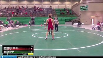 106 lbs Semis & 1st Wb (8 Team) - Braedon Hodges, Lowndes vs Jacob Chan, Brookwood