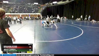 125 lbs Cons. Round 4 - Benjamin Pitzer, Big Game Wrestling Club vs Bryce Carroll, Dubuque Wrestling Club