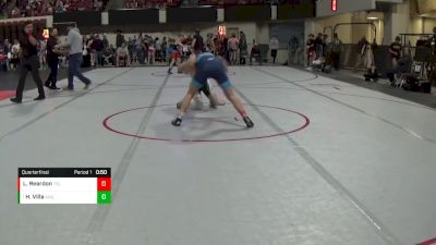 170 lbs Quarterfinal - Hayden Villa, Anglers vs Lane Reardon, Team Real Life