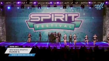 New World Athletics - Flood 5 [2023 L5 Senior Open Coed - D2 Day 3] 2023 Spirit Fest Grand Nationals