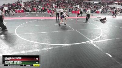 100 lbs Cons. Round 2 - Jovanni Alvarez, Ringers vs Garrett Bowden, Askren Wrestling Academy