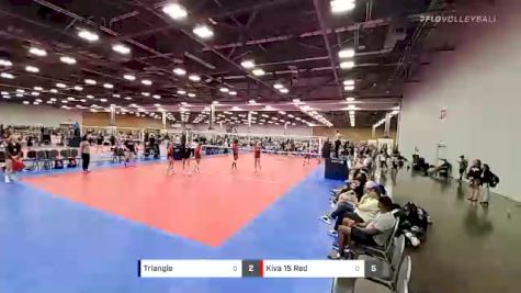 Triangle vs Kiva 15 Red - 2022 JVA Summerfest presented by Nike