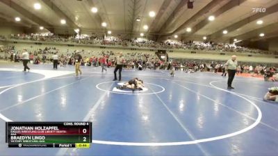 80 lbs Cons. Round 4 - Braedyn Lingo, Victory Wrestling-AAA vs Jonathan Holzapfel, Eagles Wrestling Club Liberty North-AAA