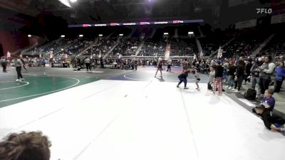 40 lbs Quarterfinal - Erik Polson, Thermopolis WC vs Noah Rodriguez, Ridge WC