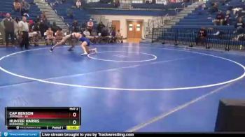 160 lbs Quarterfinals (8 Team) - Cap Benson, Jefferson vs Hunter Harris, Bainbridge