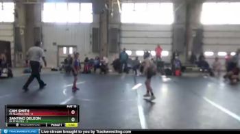 52 lbs Round 6 (8 Team) - Cam Smith, PA Alliance Red vs Santino DeLeon, 84 Athletes