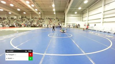 126 lbs Round Of 128 - Hunter Feagan, NC vs Jacob Kiehl, OH