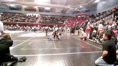 46 lbs Round Of 32 - Hudson Haynes, Sperry Wrestling Club vs Kade Whitenack, Pryor Tigers