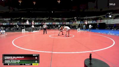 197 lbs Champ Round 1 (16 Team) - Connor Billingsley, Belmont Abbey vs Owen Schuller, Apprentice School