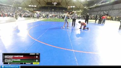 175 lbs Round 1 - Anthony Martone, Washington vs Ethan Nygaard, Washington