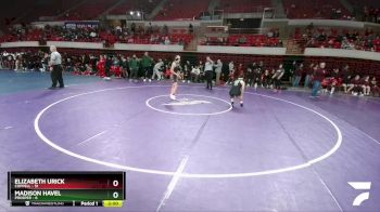 132 lbs Round 1 (16 Team) - Elizabeth Urick, Coppell vs Madison Havel, Prosper