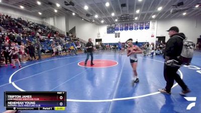 97-102 lbs Round 3 - Tripton James, Lusk Rawhide Wrestling Club vs Nehemiah Young, Natrona Colts Wrestling Club