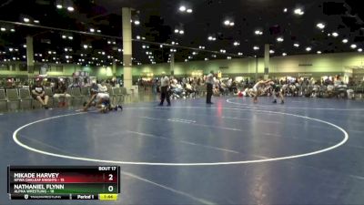 145 lbs Round 3 (16 Team) - Mikade Harvey, NFWA Oakleaf Knights vs Nathaniel Flynn, Alpha Wrestling