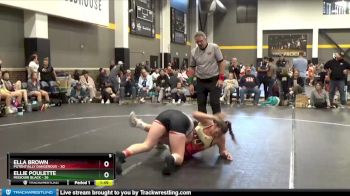 190 lbs Placement (4 Team) - Ella Brown, Potentially Dangerous vs Ellie Poulette, Missouri Black