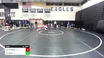 113 lbs Consi Of 8 #2 - Armen Arakelian, Conard vs Noah Glider, Hall