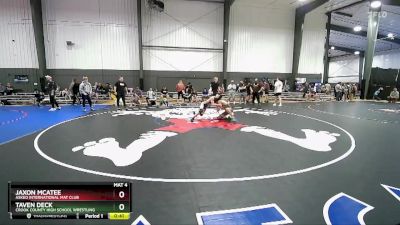 126 lbs 2nd Place Match - Jaxon McAtee, Askeo International Mat Club vs Taven Deck, Crook County High School Wrestling