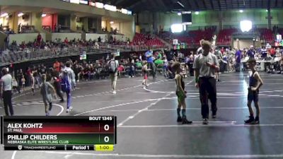 56 lbs 1st Place Match - Alex Kohtz, St. Paul vs Phillip Childers, Nebraska Elite Wrestling Club