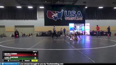 120 lbs Champ. Round 2 - Luke Gardner, Minnesota vs Devin Corbin, Tennessee